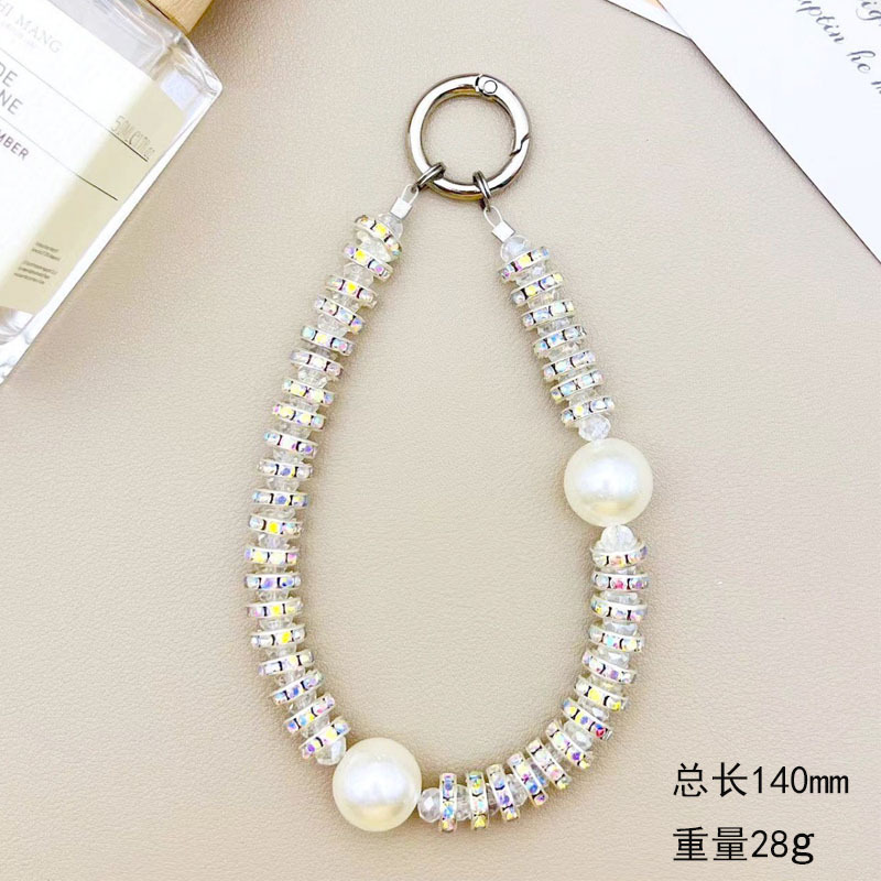 화이트 펄 다이아몬드 팔찌