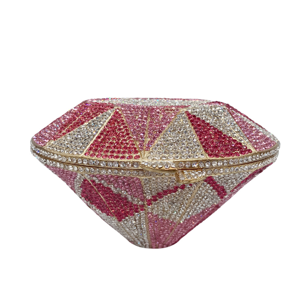 BL130 diamantes estereoscópicos bolsos de cristal de diamantes bolsos de banquete bolsos de mujer