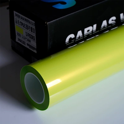 Car Color Changing Film Tpu Auto Color Change Film - phantom-lemon-yellow-152m15m