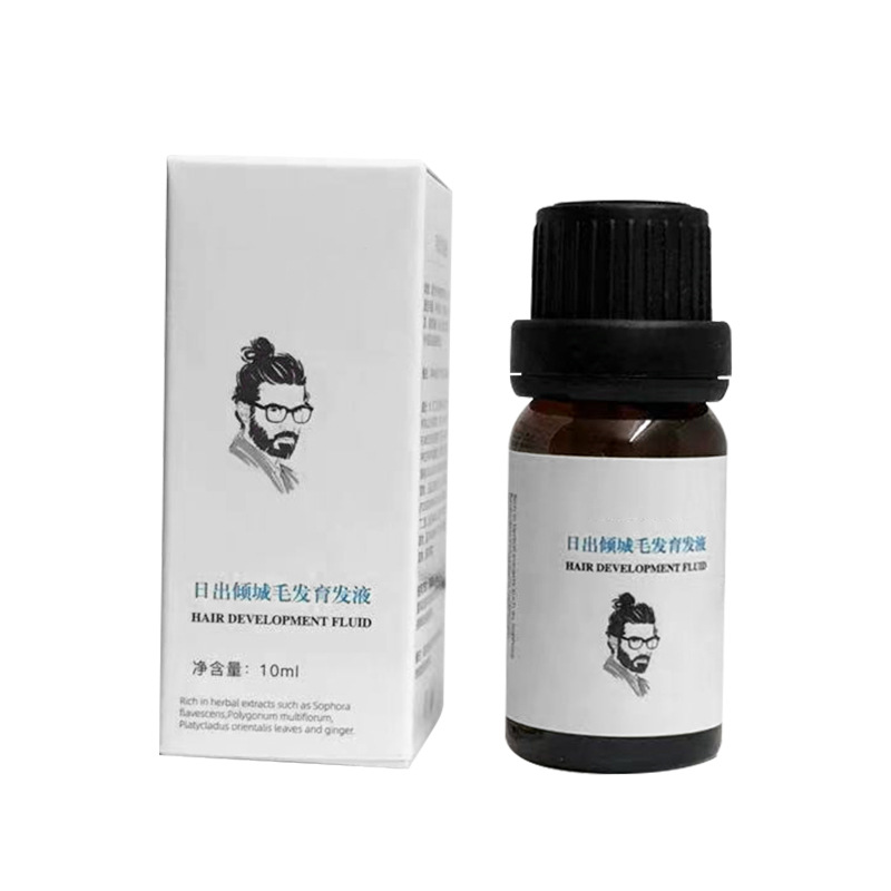 Cross-border beard growth liquid beard growth liquid hairline hair growth essence breast hair nourishing hair growth agent