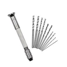 手捻钻迷你手动打孔钻扩眼手工钻文玩木工模型DIY工具钻眼打孔器