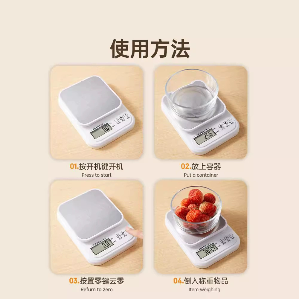 Electronic highly precise electronic scales for home use