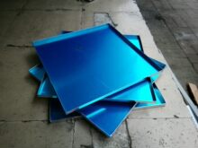 拉勾肠粉托盘 蒸盘56 60肠粉盘 铝肠粉蒸盘 河口拉肠托盘 可