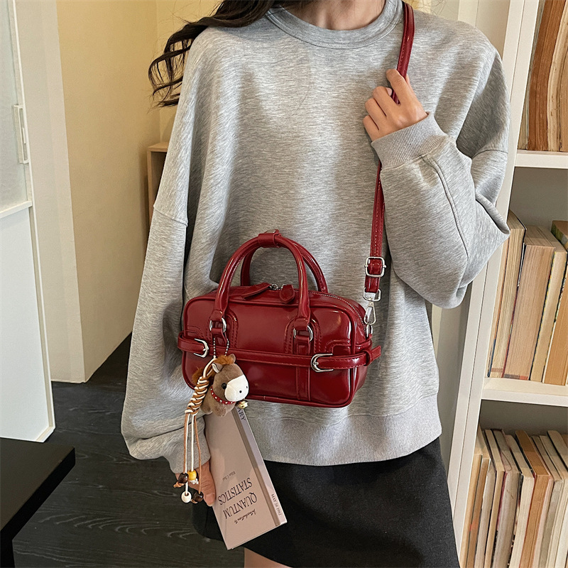 Retro Women's Small Square Handbag Casual Versatile Crossbody Bag_voghion.com