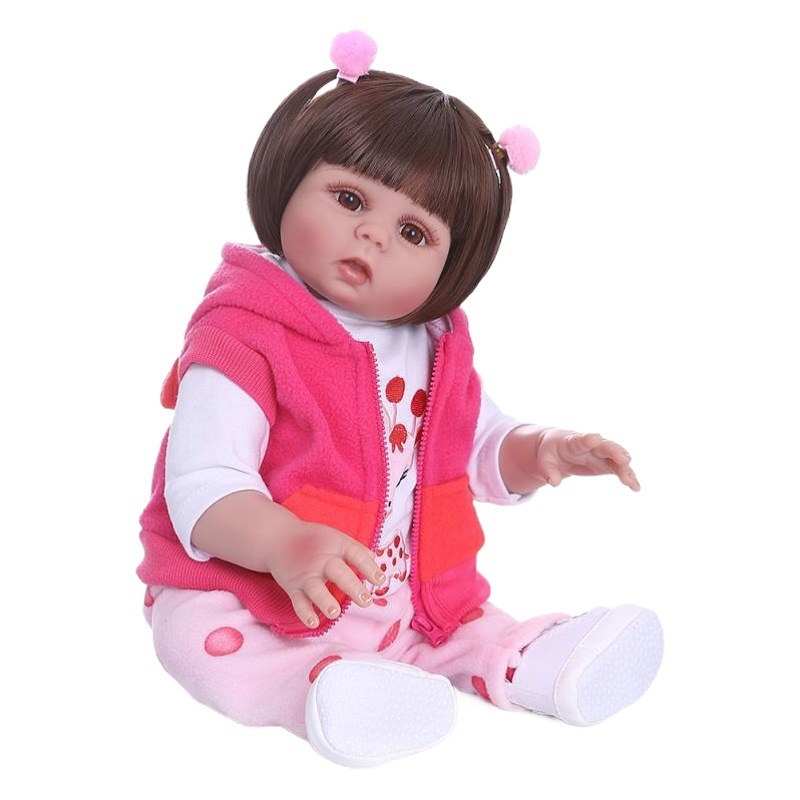 48cm NPK simulación bebé todo el cuerpo de silicona juguetes para niños nueva llegada nueva fuente del comercio exterior