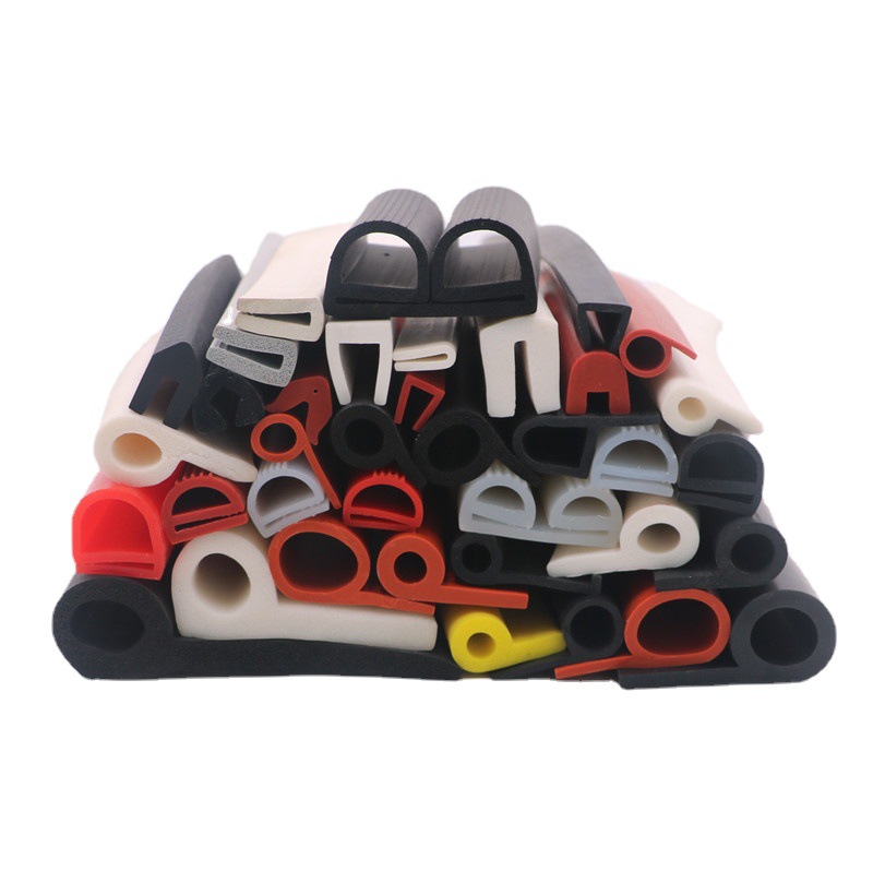 蒸箱e字硅胶P型密封条 耐高温硅胶P型密封条 异型烤箱硅胶条