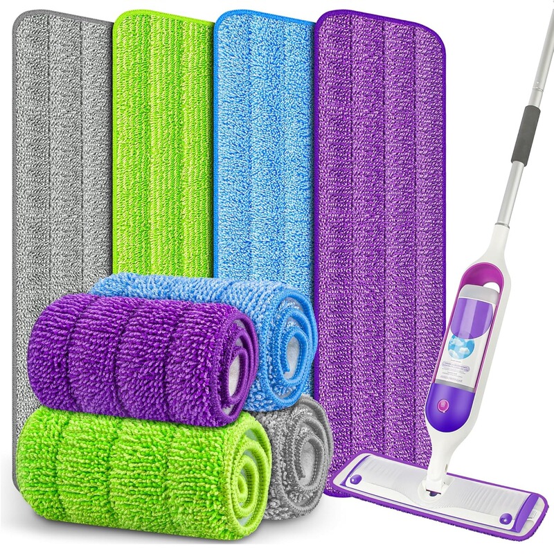 Suitable for Swiffer Powermop Water Spray Mop Cloth Spray Mop Pad Trapezoidal Paste Fiber Cloth Head Cross-Border Suitable for Swiffer Powermop Water Spray Mop Cloth Spray Mop Pad Trapezoidal Paste Fiber Cloth Head Cross-Border