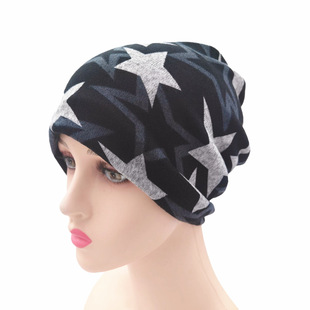 Cross-border Five-pointed Star Baotou Hat Casual Old Man Hat Baotou Hat Men's and Women's Students Windproof Warm Hat Lazy Hat