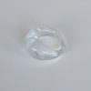 Retro fresh resin, fashionable brand design ring, trend of season, simple and elegant design, on index finger