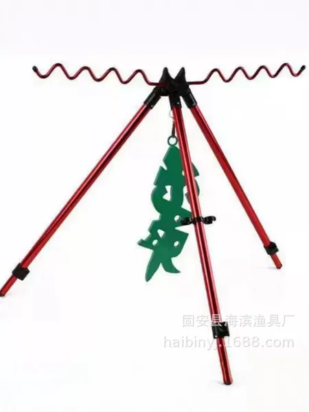Aluminum Alloy Fishing Rod Holder, Sea Rod Stand, Retractable Tripod, Fishing Supplies Wholesale