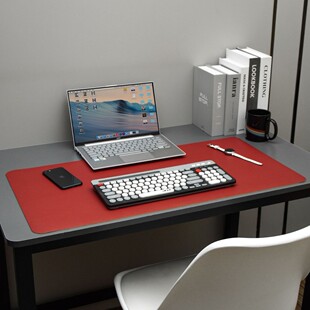 in stock Leather Mouse Pad Oversized Computer Desk Mat E-sports Office Desk Mat Solid Color Waterproof and Wear-resistant Keyboard Mat