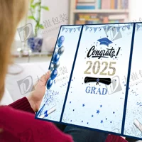 2025 Книга для подписей на выпускной с международной тематикой, гостевая книга для выпускного, книга для сообщений на выпускной, цифровые стикеры для выпускного вечера