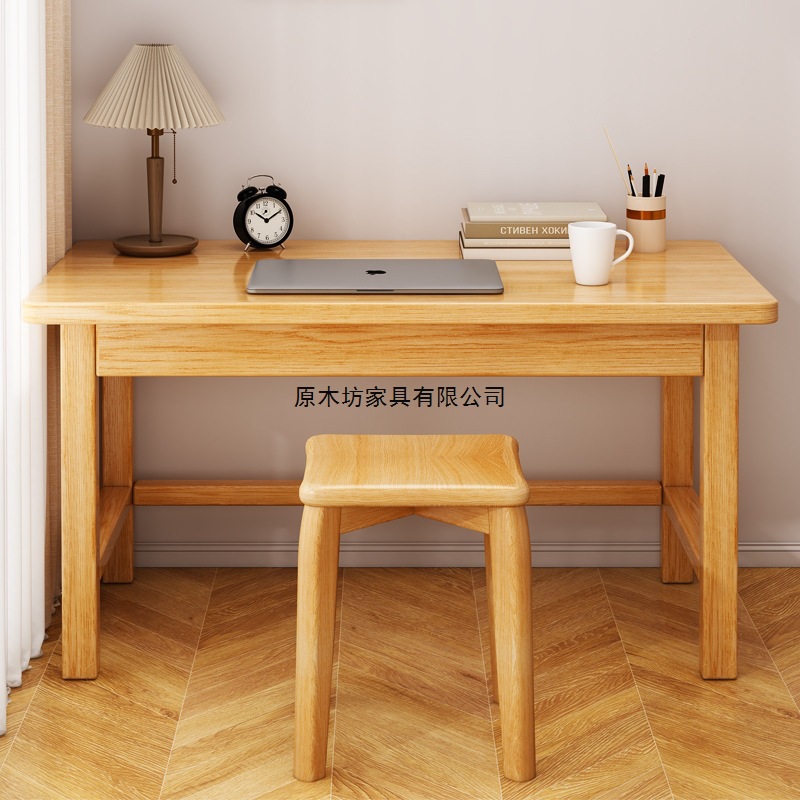 Solid Wood Desk Computer Desk Desktop Student Home Study Writing Desk Bedroom Simple Desk Workbench Table