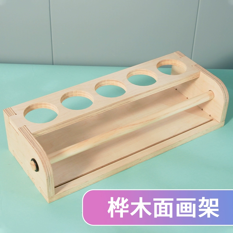 Children's table storage system, toilet paper, drawing paper, scroll for kindergarten, drawing apron, set