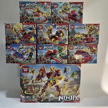 多多DD2301幻影忍者元素机甲八合一积木益智拼装玩具儿童生日礼物