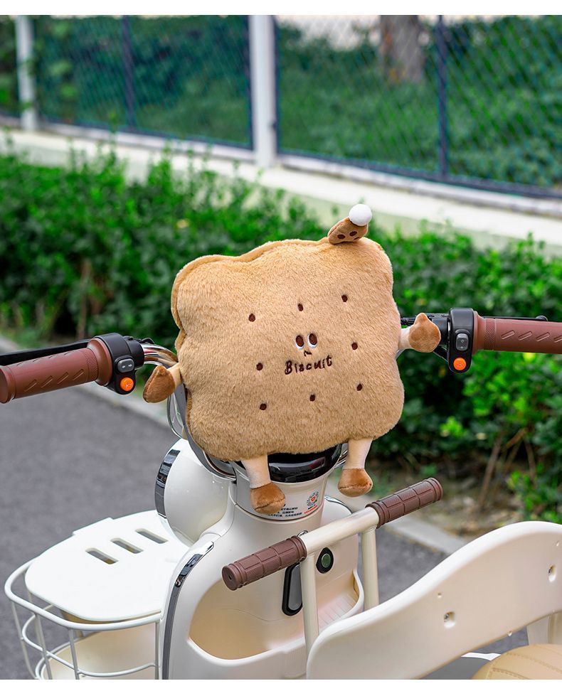 Electric Vehicle Anti-Collision Head Protection Pad, Baby Front-Mounted Child Seat Anti-Collision Pad, Electric Scooter Thickened Protective Pad, Universal