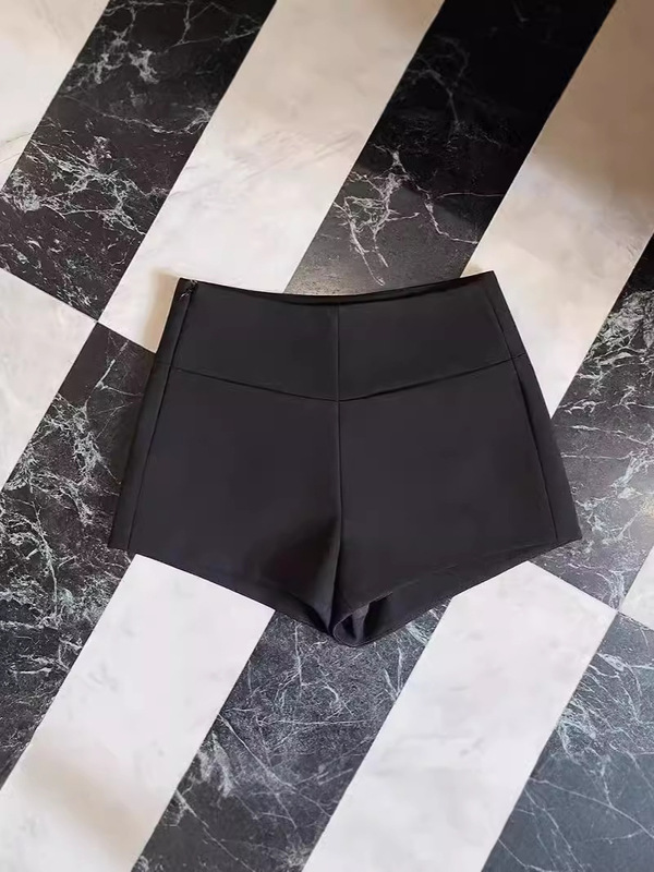 Spice Girls Black Suit Hip-wrap Shorts Women's High Waist Slimming All-match Small Missing Outer Wear A- shaped Bottoming Hot Pants
