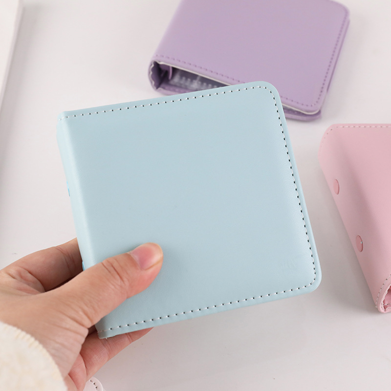 Suministro al por mayor de cuero curativo Mini clip de hojas sueltas TRF diario ins álbum de fotos estrella persiguiendo