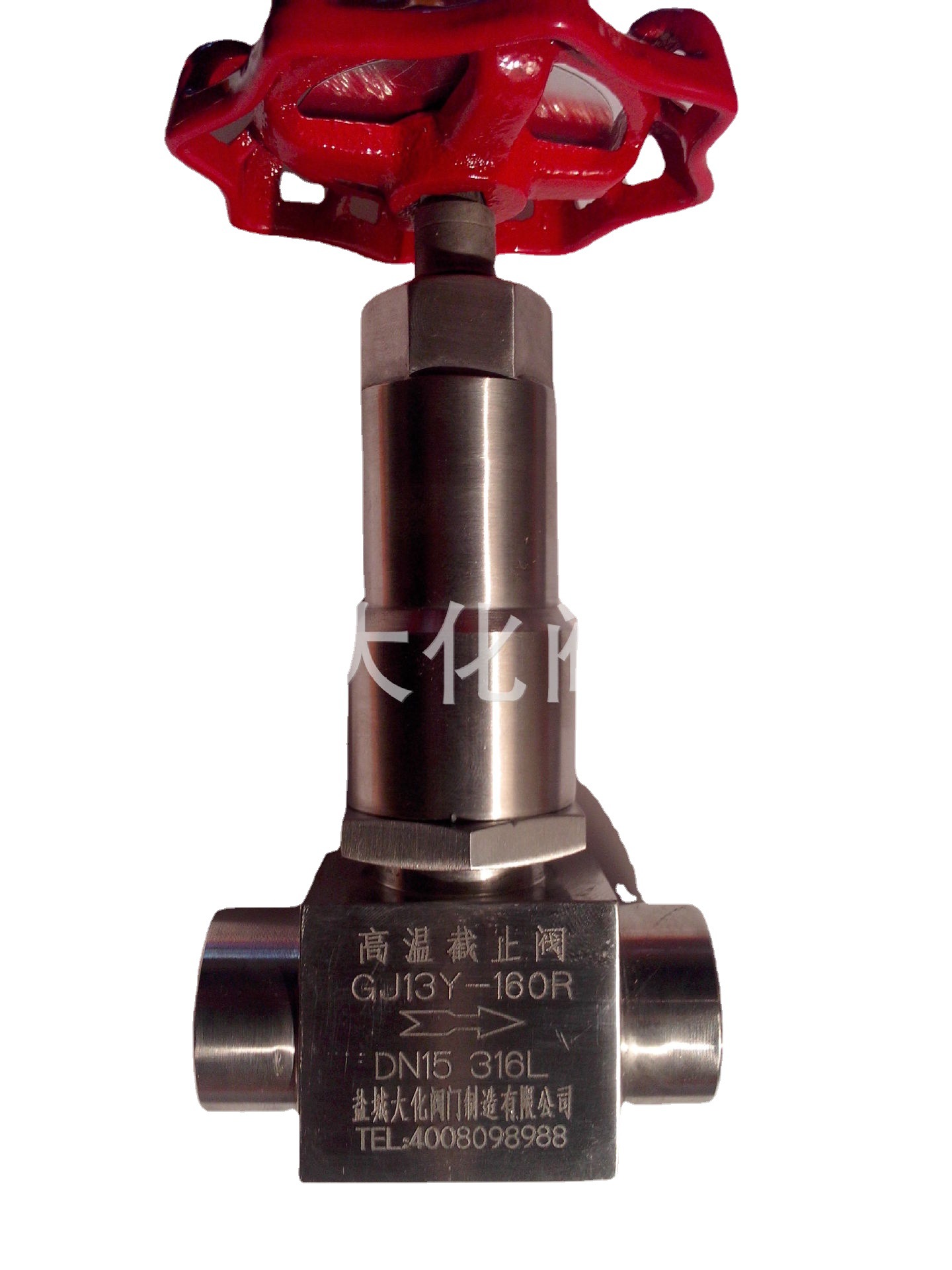 供应高温高压外螺纹截止阀,针形阀.中国.江苏.苏北.盐城.阜宁阀门