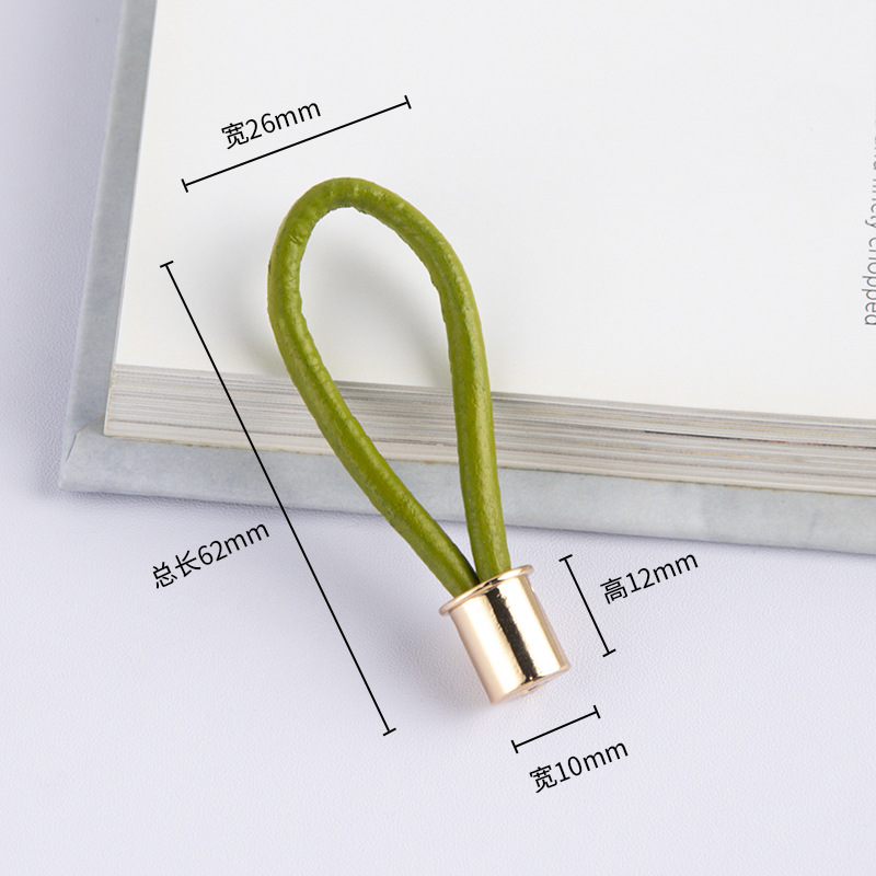Lujo ligero simple europeo cuerda de cuero manija armario puerta zapato gabinete cajón cuerda trenzada de oro manija oculta moda manija minimalista image 13
