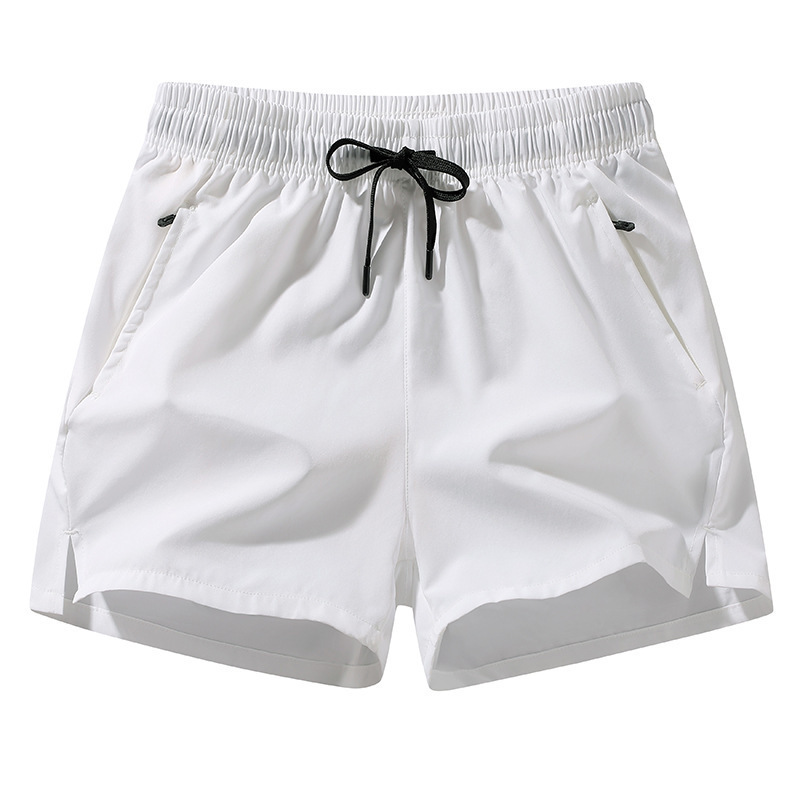 Pantalones cortos de hombre de verano sueltos pantalones grandes para correr deportivo pantalones de secado transpirables de hielo recto