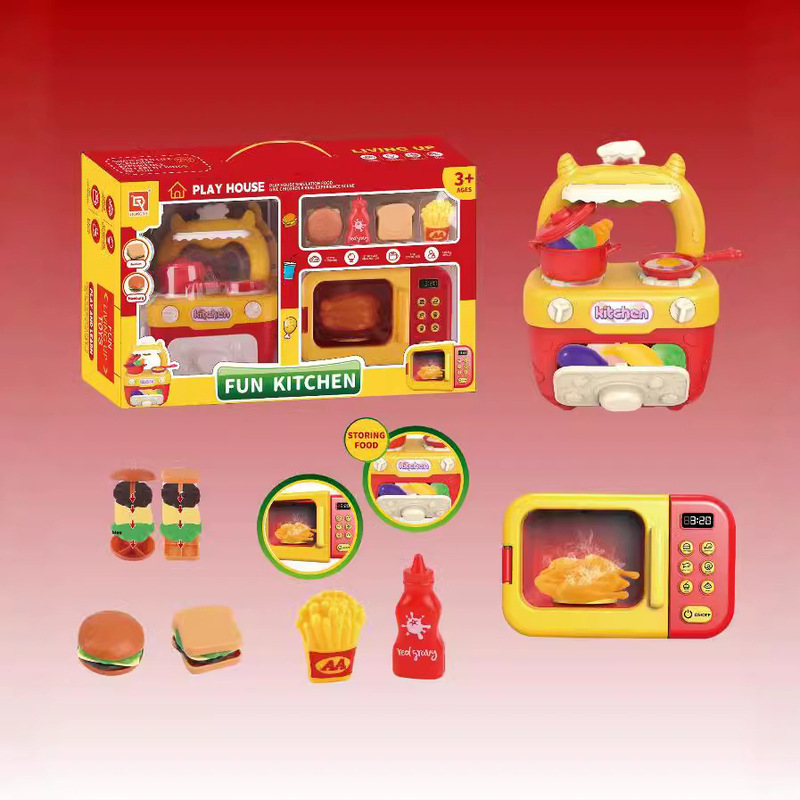子供シミュレーションキッチンままごと玩具キッチン玩具アクセサリーバッグセット女の子玩具プレゼント|undefined