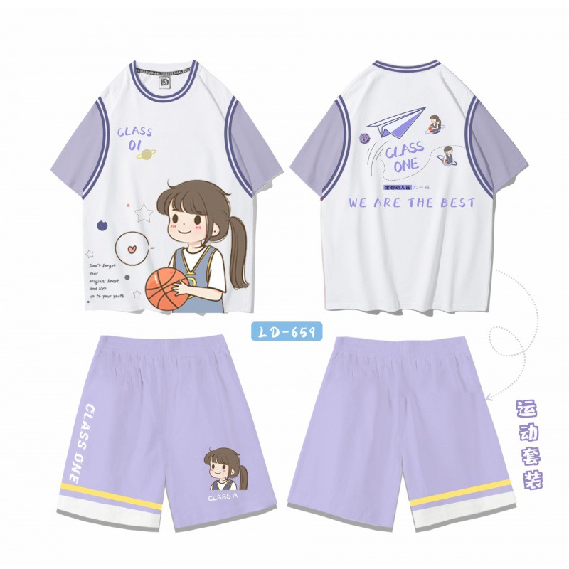 농구 소녀-여성 모델