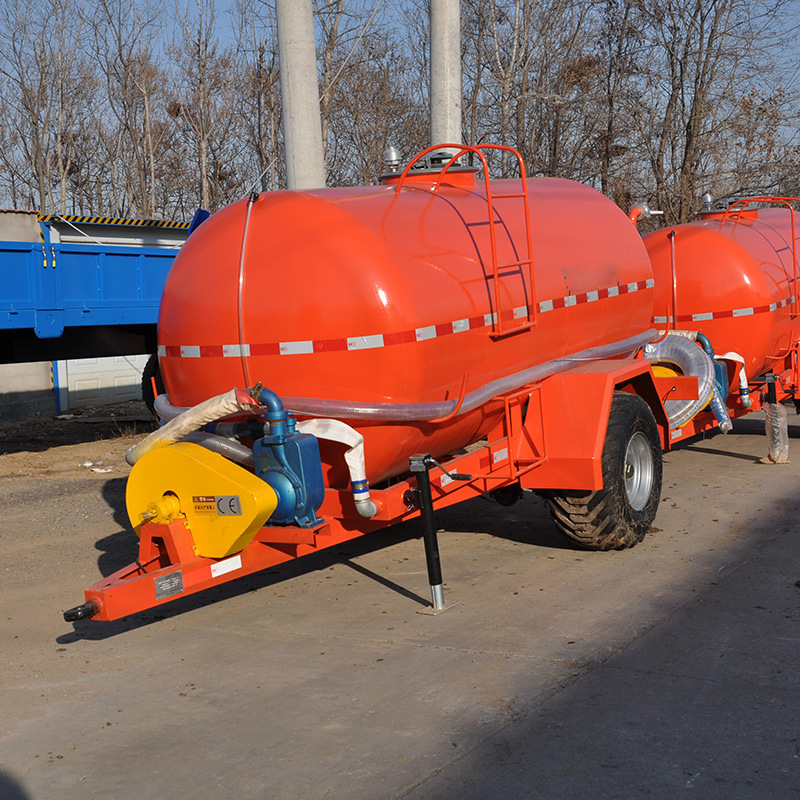 潍坊厂家 5吨水罐拖车供应 园林浇灌车 洒水车 移动工具车 规格全