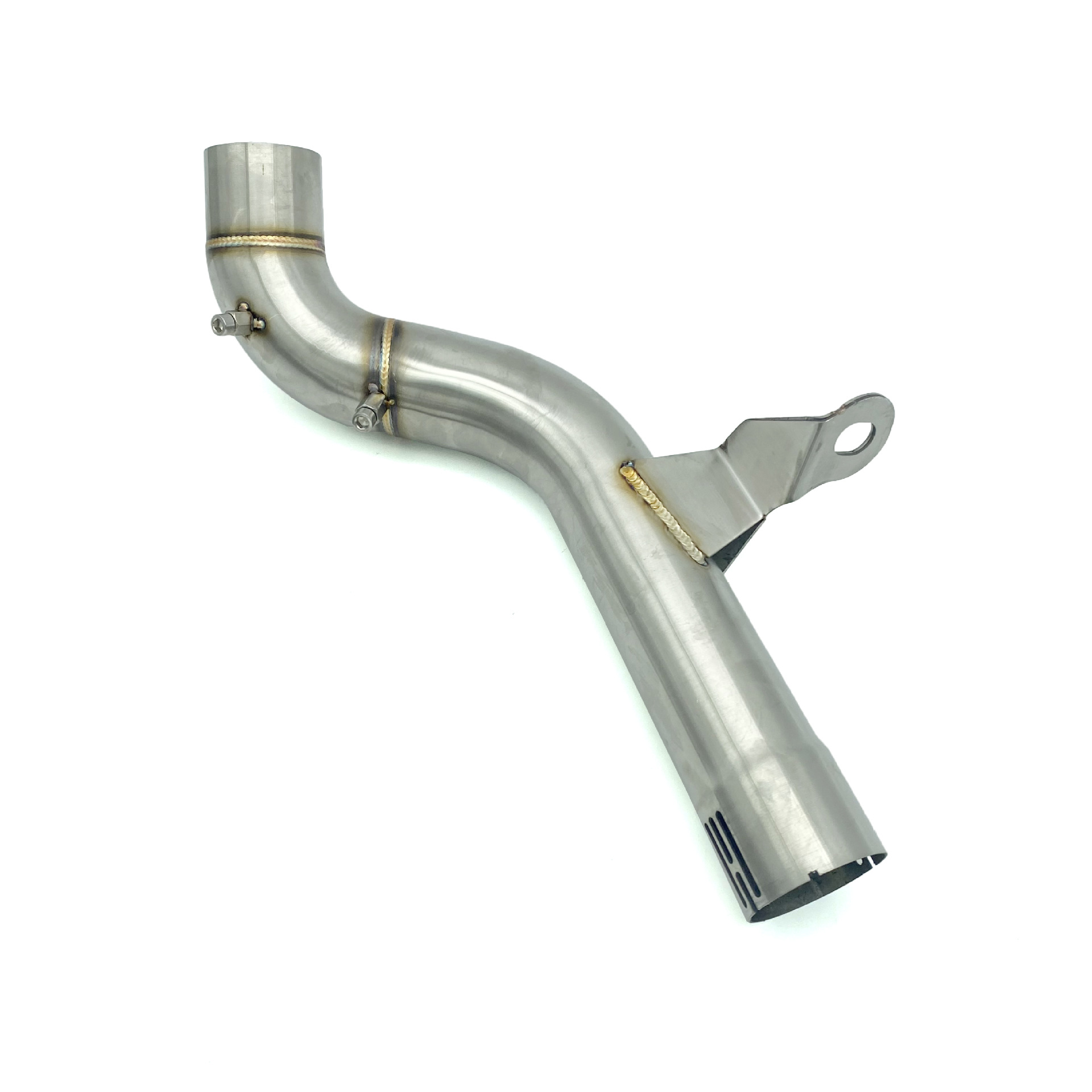 Suitable for BMW F750GS F850GS ADV 2018-2022 motorcycle modified middle stainless steel exhaust pipe
