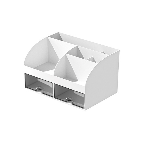 Office desk storage box transparent small drawer-type storage cabinet student dormitory desk stationery sundries organization and storage