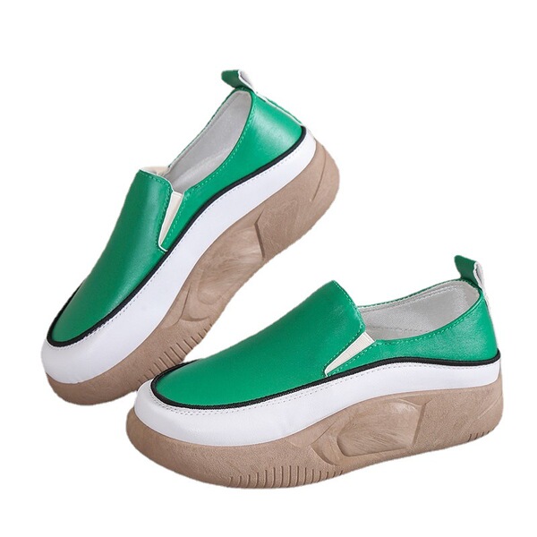 Ultra-soft casual autumn shoes made of soft leather