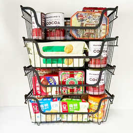 便携式水果篮冷柜吊篮框冰箱置物架冰柜内部网篮挂筐夏季分隔篮子