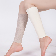 Thermal Wool Lined Thickened Knee Warmers for Autumn/Winter, Men and Women, Cold Protection Leg Warmers, Ankle and Calf Socks, One-Piece Wool Fleece