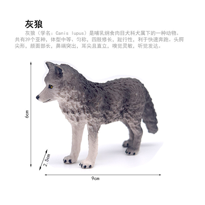 Modelos de Animales Salvajes Simulados Transfronterizos, Tigre, León, Elefante, Juguetes de Modelos de Animales, Serie de Simulación de Modelos de Animales