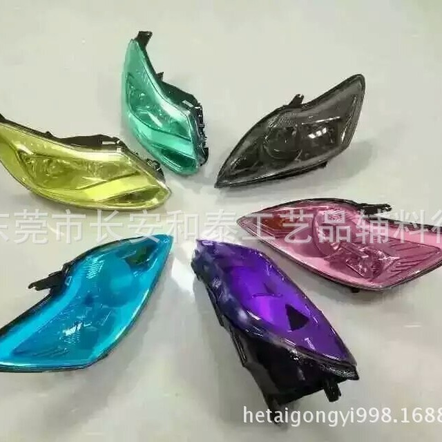 环保玻璃材料用透明彩色漆 透明有色效果 玻璃工艺彩绘用双组份漆