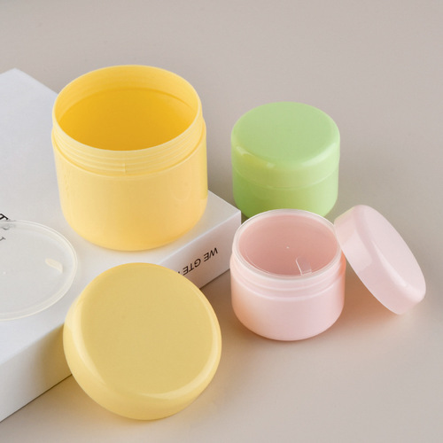 10ml 20g/50g 100g PP round box facial cream box cream bottle cosmetic packaging bottle cream box