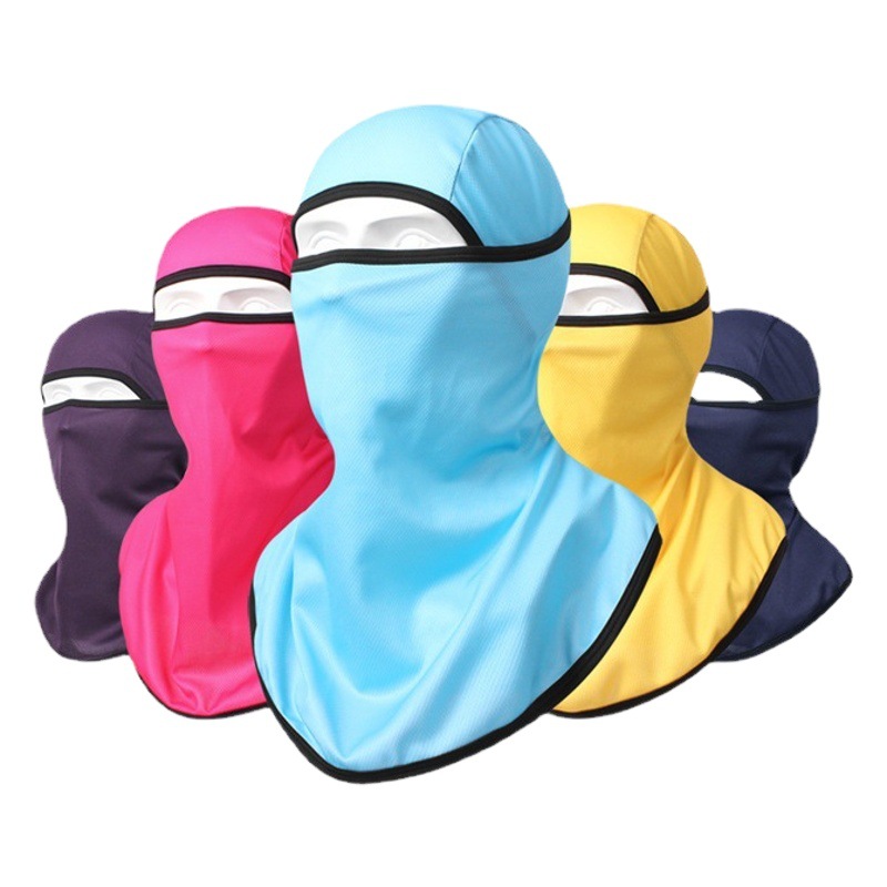 Quick-drying breathable masked headgear collar for men and women outdoor sports riding mask sunscreen scarf fishing helmet liner