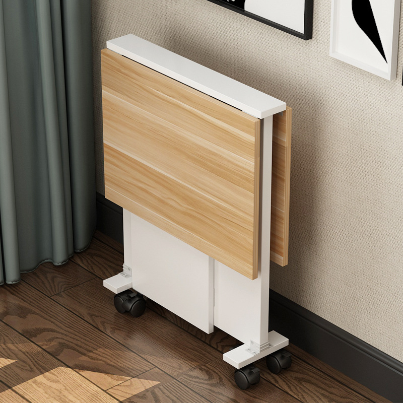 Mesa plegable pequeña para comedor doméstico 4 personas