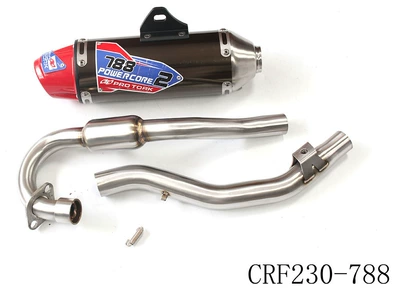suitable for CRF230CRF250 – Motorcycle exhaust pipe - d