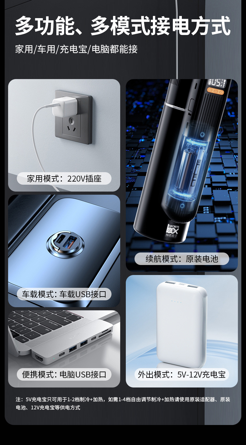 2026 New Insulin Refrigerated Box Portable Rechargeable Growth Hormone Refrigerated Cup Four-Season Constant Temperature Medicine Large Capacity