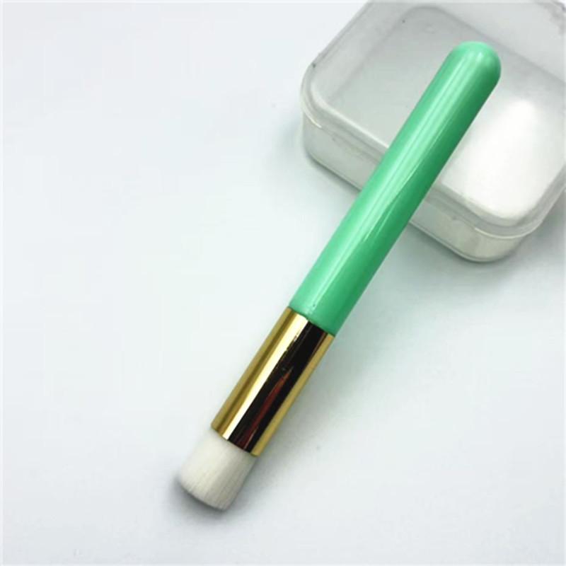 Nuevo injerto mousse de pestañas cepillo de limpieza de nariz plana herramienta de limpieza lateral blackhead eliminación nariz portátil cepillo de lavado image 20