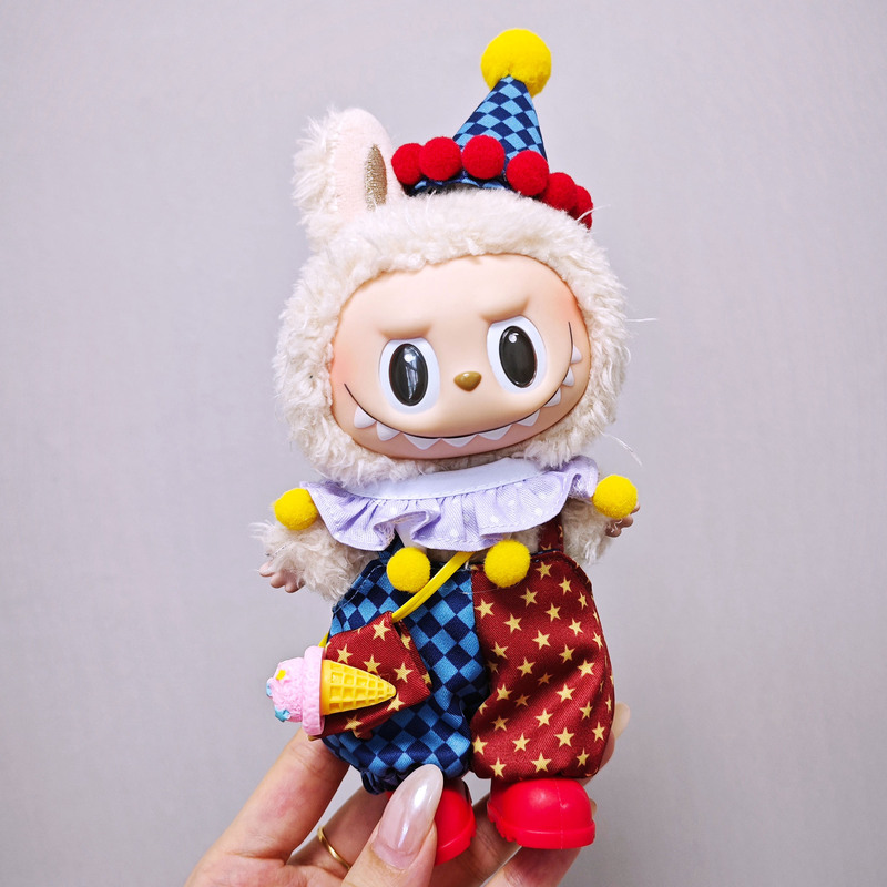 【ベビー服のみ】ラブブベビー服 サーカスピエロスーツ ラブブ服 1代目、2代目、3代目兼用|undefined