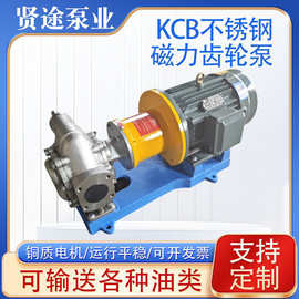 KCB不锈钢磁力齿轮泵厂家供应计量泵微型蠕动泵驱动高效电机变频