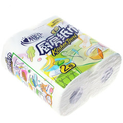 Heart-to-Heart Kitchen Oil Absorbent Paper Roll Pouch Economical Dish Cleaning Oil Absorbent Paper