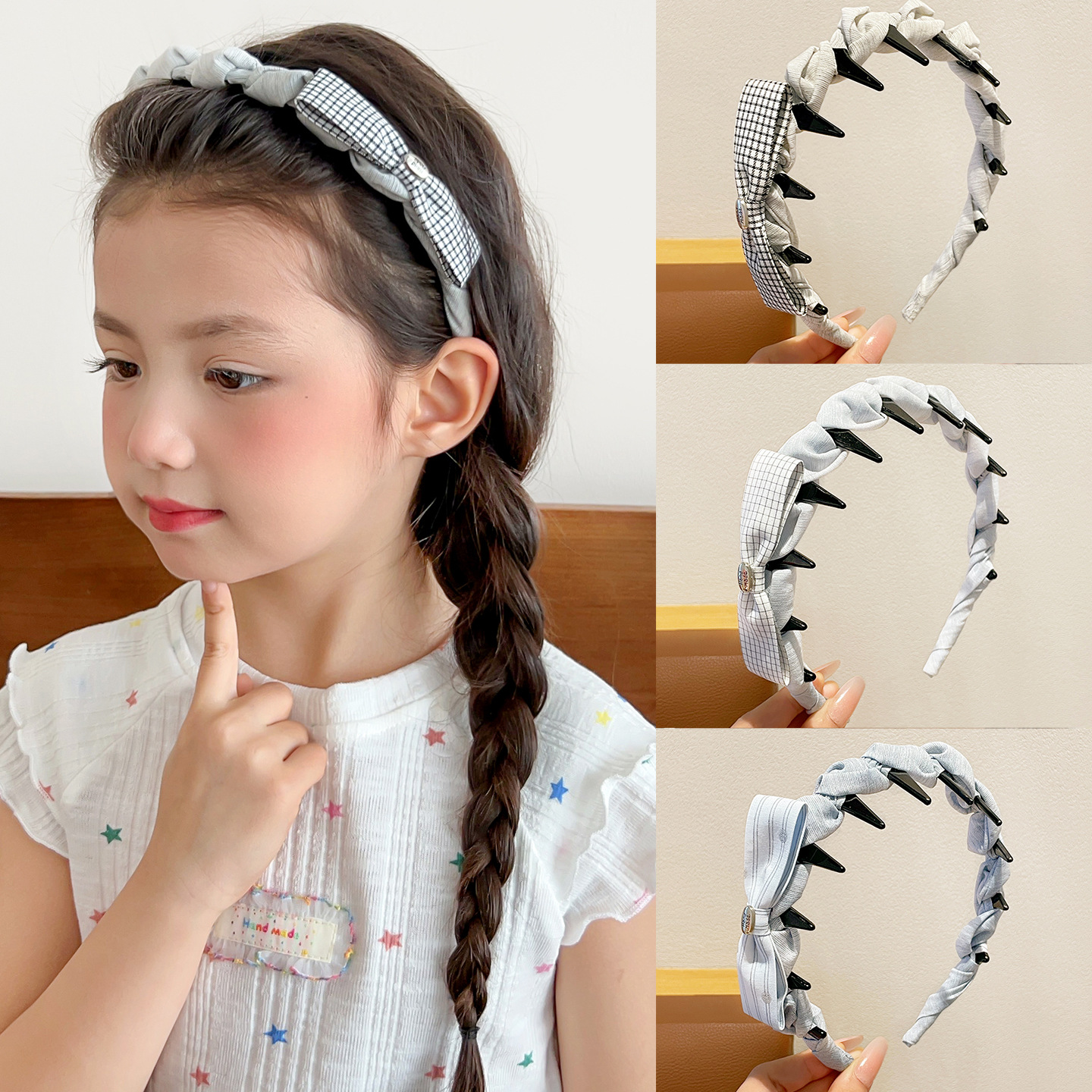 Hairgrip with bow
