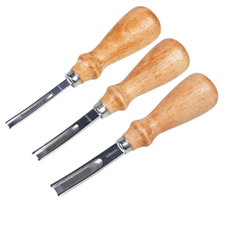 フランス式皮革工具皮彫皮芸牛革エッジ削り器革具広口手動エッジ削り器全シリーズ|undefined