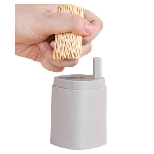Automatic toothpick box, disposable push-type toothpick box, household, commercial, hotel, cute, creative toothpick tube, toothpick box