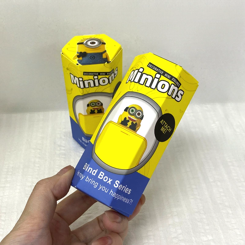 Blind box SonnyAngel Minion Angel фигурка, коллекционная наклейка-автоорнамент, случайно 12 видов