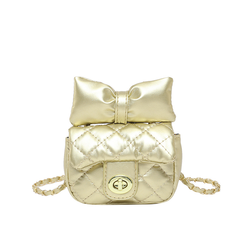 Bolsa de textura 2025 nueva moda extranjera cadena mochila primavera y verano nicho dulce arco mini bolso