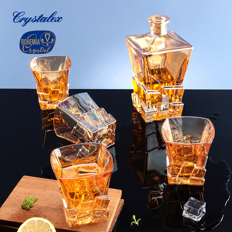 Botella de vino Checo Lexus decanter whisky botella de vodka sin plomo botella de whisky taza de vino